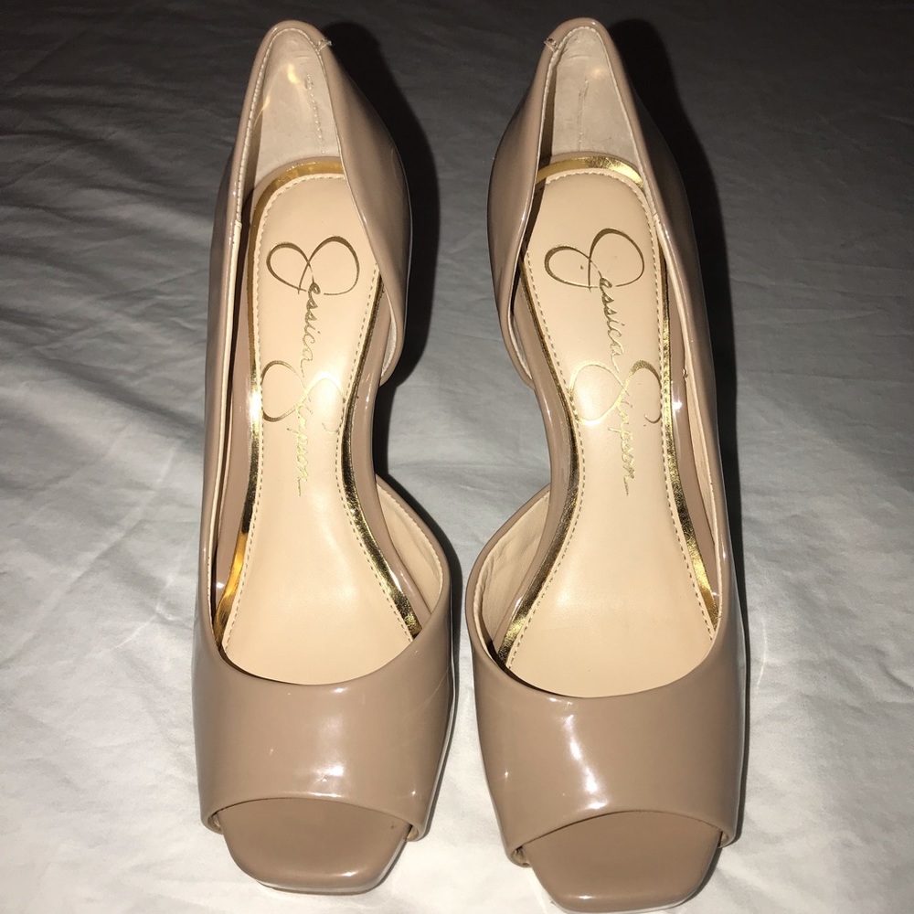 Jessica Simpson Open Toe Pumps